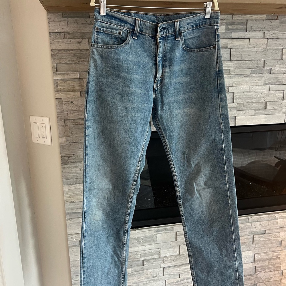 Levi's 505 Regular Fit Blue Jeans Men’s 32x34